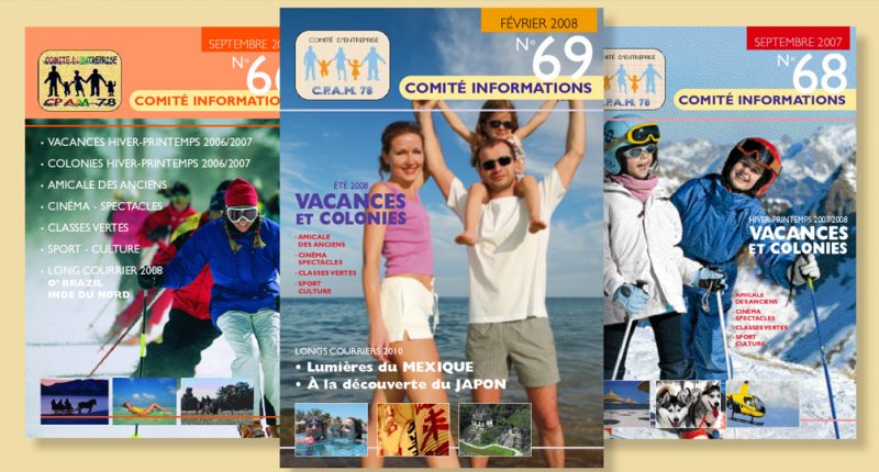 Edition - CECPAM78 - Catalogues de vacances 2004-2015