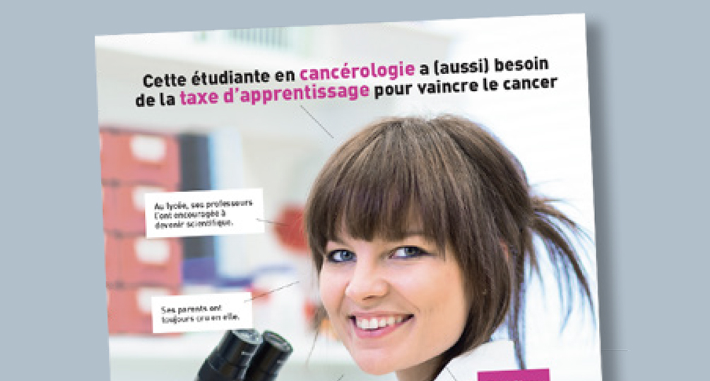Edition - ESC - École des sciences du cancer - Taxe d'apprentissage 2015