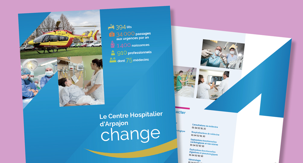 Edition - Hôpital d’Arpajon - Dépliant 2016