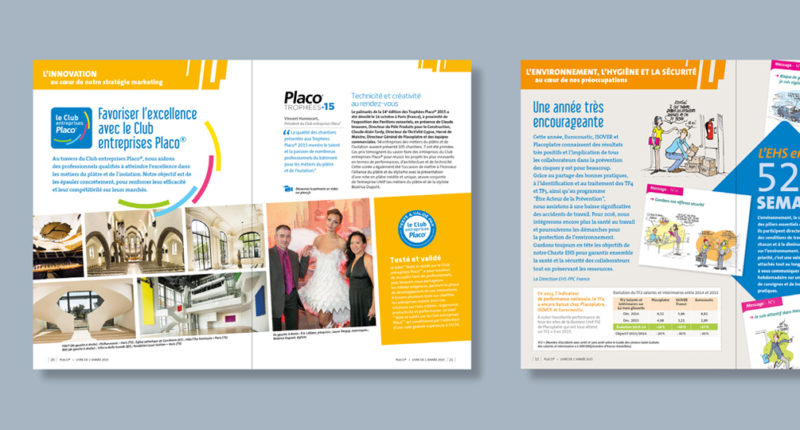 Rapport Annuel - Placoplatre - Yearbook 2015