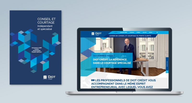 Digital - Edition - Site Internet et Brochures Diot Crédit 2018